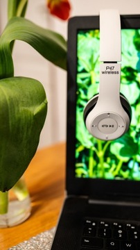 БЕСПРОВОДНЫЕ НАКЛАДНЫЕ НАУШНИКИ BLUETOOTH P47 MP3