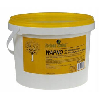 WAPNO DO BIELENIA DRZEW 3 KG ODKWASZANIE GLEBY WIADERKO