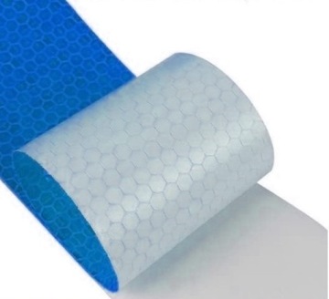 СВЕТООТРАЖАЮЩАЯ ЛЕНТА СИНИЕ СОТЫ 5 СМ