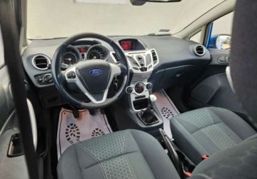 Ford Fiesta VII Hatchback 5d 1.25 Duratec 82KM 2010 Ford Fiesta Sliczna 1.25 Benzyna BOGATA WERSJA Niski Przebieg ORYGINAL Zad, zdjęcie 12
