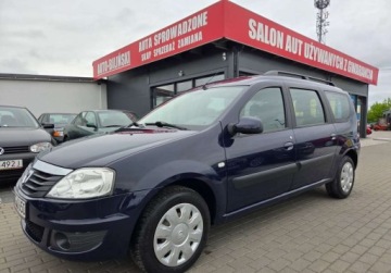 Dacia Logan I MCV 1.6 16V E85 eco2 105KM 2012 Dacia Logan 1.6 16v Benz 105KM EL.SzybyLusterka Klima Tempomat Oplaty Gwar, zdjęcie 2