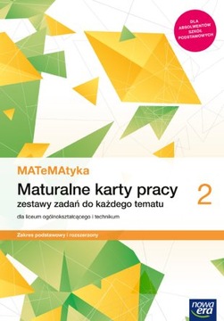 MATeMAtyka 2 karty pracy Z-P/R NE 2020