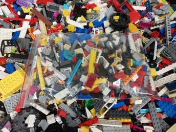 Lego oryginalne klocki, elementy mix 0,5 KG