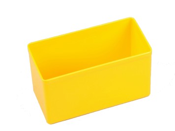 Pojemnik magazynowy, warsztatowy 54x108x63 mm. Żół