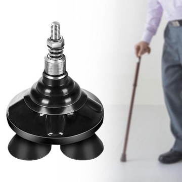 Сменный кончик трости. 4 ножки обеспечивают устойчивость при ходьбе, низкое вращение.