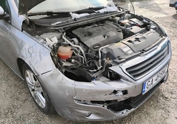 Peugeot 2016 Peugeot 308 2016r, 2.0HDI-150KM. AUTOMAT. Lekko uszkodzony prawy przod. Je, zdjęcie 26
