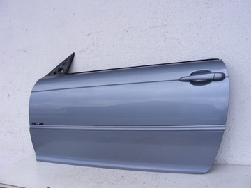 ЛЕВАЯ ДВЕРЬ BMW 3 E46 КУПЕ КАБРИОЛЕТ A18 синий кварц