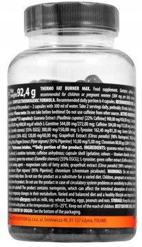 TREC THERMO FAT BURNER 120 капс. УДИВИТЕЛЬНЫЙ СЖИГАТЕЛЬ.