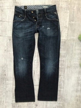 REPLAY spodnie * męskie jeans W32L32