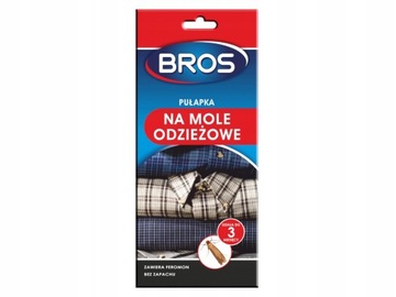Pułapka feromonowa na mole odzieżowe BROS
