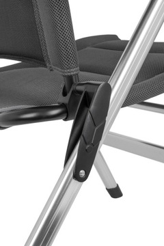 KRZESŁO SKŁADANE KEMPINGOWE BRUNNER ARAVEL H2L 120kg