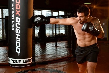 ЖЕНСКИЕ/МУЖСКИЕ БОКСЕРСКИЕ ПЕРЧАТКИ БУШИДО С СЕТКОЙ DBX, 10 унций