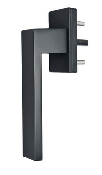 KLAMKA OKIENNA DO OKNA TALIN METALOWA ANTRACYT