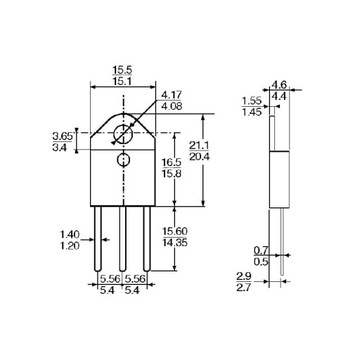Triak BTA41-700B BTA41700B 40A, 700V, 50mA,TOP3