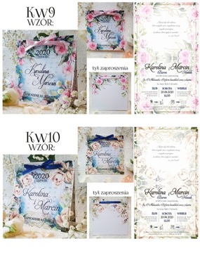 СВАДЕБНЫЕ ПРИГЛАШЕНИЯ С КАЛЕНДАРЕМ, ЦВЕТАМИ