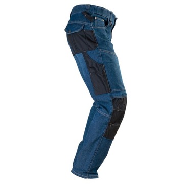 SUPER Jeansy robocze Spodnie do pasa Lahti PRO