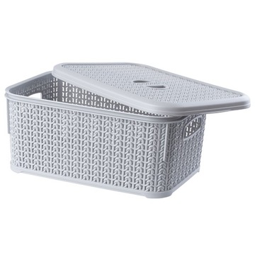 KOSZYK POJEMNIK PUDEŁKO Z POKRYWKĄ KOSZ 6L KOLORY