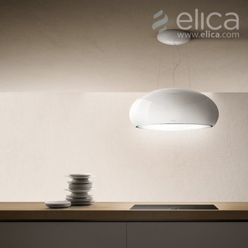 Островная вытяжка ELICA SEASHELL WH/F/80