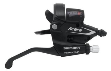 DŹWIGNIA PRZERZUTKI 3 I HAMULCA SHIMANO LEWA MTB