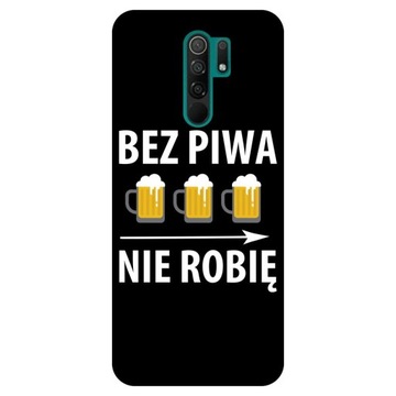 Etui do Xiaomi Redmi 9 Piwo wzory