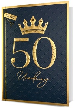 50 ДЕКОРАТИВНАЯ ПОЗИЦИОННАЯ ОТКРЫТКА ПЯТЬДЕСЯТ С АКСЕССУАРАМИ HM 3037