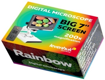 Цифровой микроскоп Levenhuk Rainbow DM700 LCD