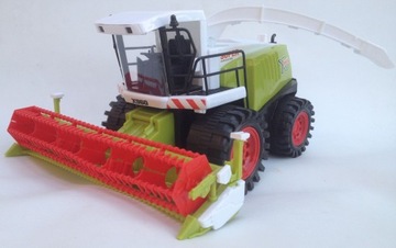 Большой зеленый комбайн для фермера, игрушка ФЕРМЕР