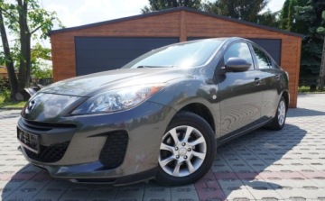 Mazda 3 II Sedan Facelifting 1.6 MZR 105KM 2013 Mazda 3 Bezwypadkowa Serwisowana 1-Wlasciciel Navi Kliamtronik Alufelgi, zdjęcie 11