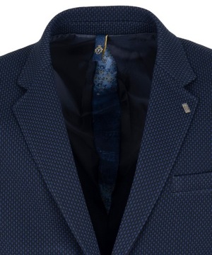 MARYNARKA MĘSKA PALMIRO ROSSI GRANATOWA 56