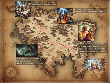 Bossman Bill Bard Żeglarz Bard Grajek Figurka + BONUS DND D&D druk 3D RPG