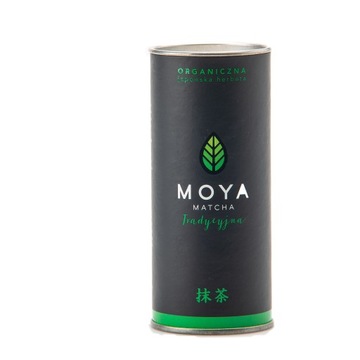 Matcha MOYA Tradycyjna BIO 30g ozdobna tuba