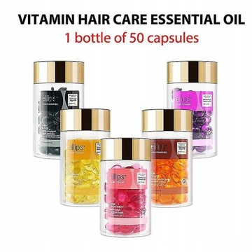 50pcs Hair Vitamin Keratin Complex Oil Hair Mask
