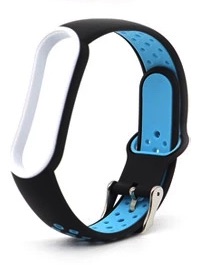 РЕМЕНЬ ДЛЯ XIAOMI MI BAND 5 6 7, ДВУХЦВЕТНЫЙ РЕМЕСЛ