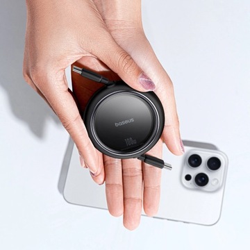КАБЕЛЬ BASEUS с перемоткой USB-C НА USB-C БЫСТРОЙ ЗАРЯДКИ PD 100 Вт 1 М