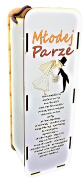 Śmieszny Prezent Młodej Parze Skrzynka Ślub