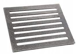 RUSZT ŻELIWNY DO PIECA 24X19cm tabliczkowy Polska