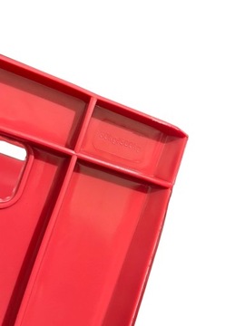 КОРОБКА 40Л ЕВРО КОНТЕЙНЕР E2 ПРОЧНЫЙ ПЛАСТИК 600х400х200мм