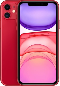 Smartfon Apple iPhone 11 128GB Czerwony