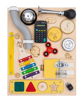 Tablica Manipulacyjna | Montessori | Sensoryczna