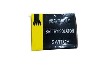 HEBEL GŁÓWNY WYŁĄCZNIK PRĄDU AKUMULATORA RYGIEL 12V 24V 300A Z 2 KLUCZYKAMI