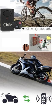 ВЕЛОСИПЕД СИГНАЛИЗАЦИЯ НА АККУМУЛЯТОРЕ С БЕСПРОВОДНЫМ ПУЛЬТОМ ПУЛЬТА