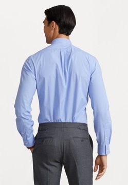 Koszula z bawełny Polo Ralph Lauren jasno-niebieska M