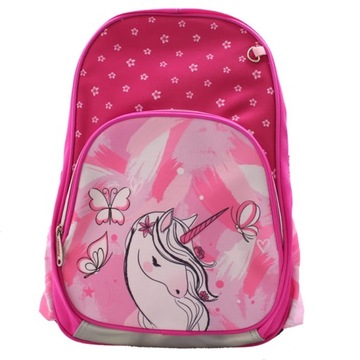 Plecak szkolny Unicorn Hama jednorożec różowy