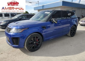 Land Rover Range Rover Sport II SUV Facelifting 5.0L V8 S/C 575KM 2020 Land Rover Range Rover Sport SVR 2020 5.0L 5.0 Benzyna 575KM