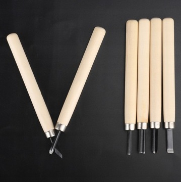 НАБОР ДОЛОТО ДЛЯ РЕЗЬБЫ ПО ДЕРЕВУ, 6 ПРЕДМЕТОВ.