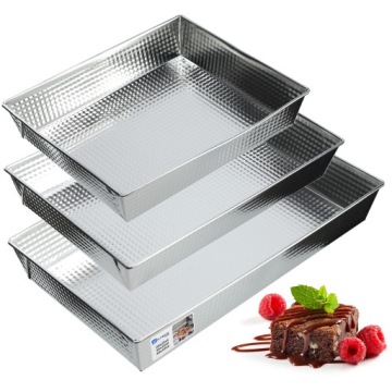 FORMA BLACHA DO PIECZENIA CIASTA BLASZKA BLACHY ZESTAW XXL 3szt