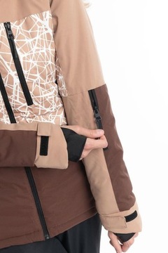 ЛЫЖНАЯ КУРТКА ЖЕНСКАЯ ЗИМНЯЯ СНОУБОРДНЫЕ ЛЫЖИ С МЕМБРАННОЙ ИЗОЛЯЦИЕЙ L