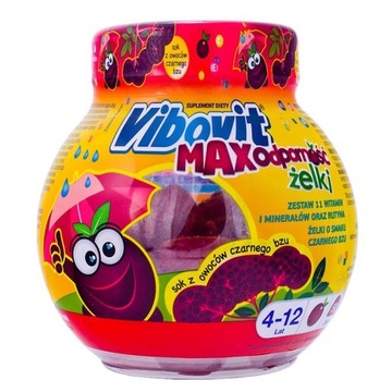 VIBOVIT Odporność witaminy d/dzieci w żelkach