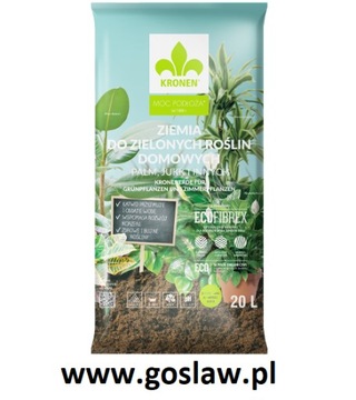 KRONEN ZIEMIA DO ZIELONYCH ROŚLIN DOMOWYCH 20L