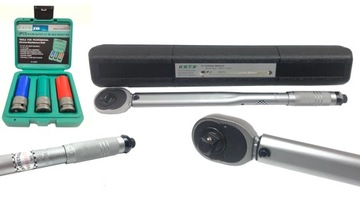 HONITON KLUCZ DYNAMOMETRYCZNY 1/2'' NASADKI DO ALU